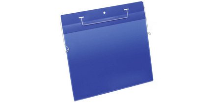Durable A4 hanging file pouch, horizontal, pack of 50 pieces.
