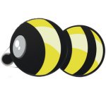 roller de colle 'Klebebiene', look abeille, ruban 15 m