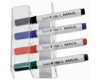 Porte-marqueur en acrylique pour 4 stylos, transparent