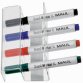 Porte-marqueur en acrylique pour 4 stylos, transparent