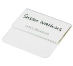 Porte-badge, avec languette, 75 x 40 mm