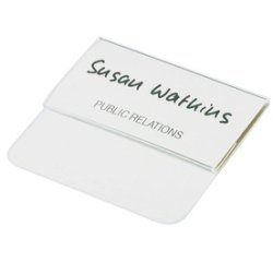 Porte-badge, avec languette, 75 x 40 mm