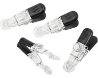 Aimants clip GLOSSY, kit de 4