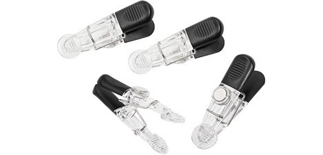 Magnetic clips GLOSSY - set of 4