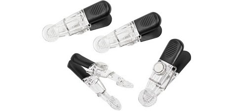 Aimants clip GLOSSY, kit de 4