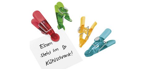 Aimants clip GLOSSY, kit de 4