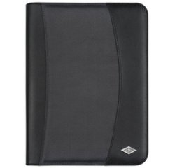 Chemise de conférence Elegance, A4, similicuir, noir