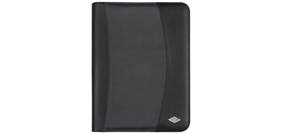 Chemise de conférence Elegance, A4, similicuir, noir