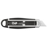 Cutter pour gauchers, lame trapèze, noir/argent