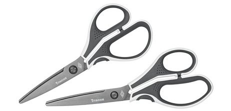 Ciseaux en acier inoxydable TITANE CUT-IT, (L): 210 mm