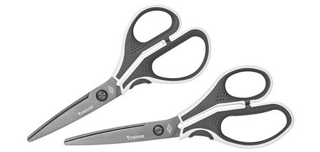 Ciseaux en acier inoxydable TITANE CUT-IT, (L): 210 mm