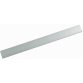 Bande métallique, en inox, 50 x 1.000 mm, argent