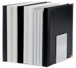 Serre-livres, en aluminium, (L)80 x (P)100 x (H)100 mm