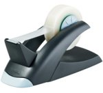 Dévidoir de table TAPE DISPENSER VEGAS, noir/argent