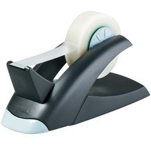 Dévidoir de table TAPE DISPENSER VEGAS, noir/argent