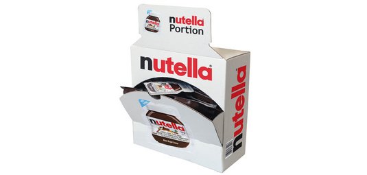 Ferrero Crème pralinée aux noisettes nutella, présentoir en