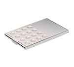 Etui pour cartes de visite BUSINESS CARD BOX CHROME