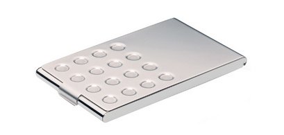 Etui pour cartes de visite BUSINESS CARD BOX CHROME