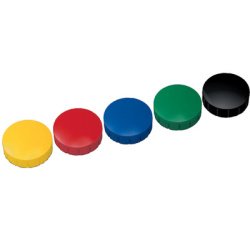 Aimant solid, capacité de charge: 0,3 kg, assorti