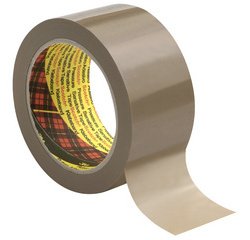 Verpakkingstape 3M 6890 50 mm x 66 m bruin