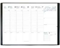 Quo Vadis - Recharge Agenda 16 mois - 2025-2026 - Planning SD - Semainier Planning - Français - 16 mois de septembre à décembre - 18x24 cm