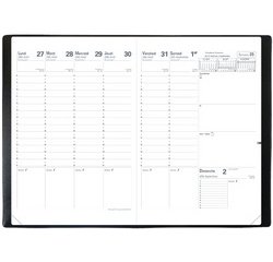 Quo Vadis - Recharge Agenda 16 mois - 2025-2026 - Planning SD - Semainier Planning - Français - 16 mois de septembre à décembre - 18x24 cm