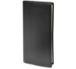 Quo Vadis - Agenda année scolaire - Spiralé - 2026-2027 - Italsept S Prestige - Semainier Horizontal - Français - Impala - Noir - 13 mois de août à août - 8,8x17 cm