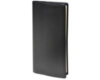 Quo Vadis - Agenda année scolaire - Spiralé - 2026-2027 - Italsept S Prestige - Semainier Horizontal - Français - Impala - Noir - 13 mois de août à août - 8,8x17 cm