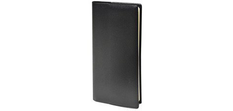 Quo Vadis - Agenda année scolaire - Spiralé - 2026-2027 - Italsept S Prestige - Semainier Horizontal - Français - Impala - Noir - 13 mois de août à août - 8,8x17 cm