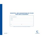 Registre 'Conventions de stage Suivi des stagiaires'
