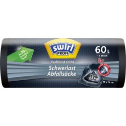Profi Sac poubelle renforcé, 120 litres, noir