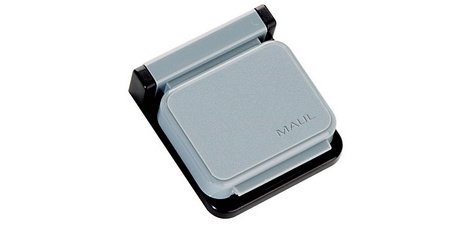 Clip magnétique S, pour fixer les informations, gris
