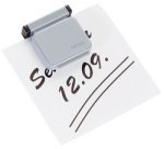 Clip magnétique S, pour fixer les informations, gris