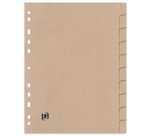 Intercalaires en carton Touareg, uni, A4, 6 touches