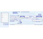 Carnet à souche 'Billets à ordre', 102 x 270 mm