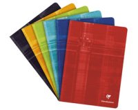 Cahier piqué A4 120 pages grands carreaux - Assortis