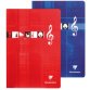Cahier Musique & Chant piqué A4 96 pages grands carreaux Couleur aléatoire - Assortis