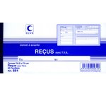Carnet à souche 'Reçu avec TVA', 96 x 210 mm