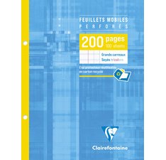 Clairefontaine paper for ring binders a4 french lines