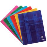 Clairefontaine stapled notebook 170x220 5x5 squared - assortment