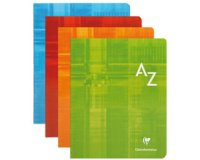Clairefontaine staplebound index book 170x220 seyes ruling - assortment