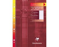 Copies doubles perforées, A4, 5x5, avec marge