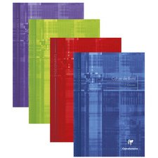 Cahier de bord enseignant piqué A4 48 pages 7 classes Couleur aléatoire - Assortis