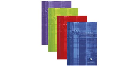 Cahier de bord enseignant piqué A4 60 pages 9 classes Couleur aléatoire - Assortis