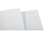 Cahier de bord enseignant piqué A4 60 pages 9 classes Couleur aléatoire - Assortis