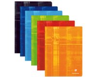 Cahier piqué 24x32 cm 144 pages grands carreaux - Assortis