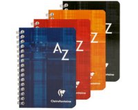 Telefoonboek spiraalbinding 95 x 140 mm geruit 5 x 5