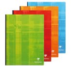 Cahier brochure dos toilé 24x32 cm 288 pages grands carreaux - Assortis