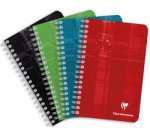 Spiral notebook, 110 x 170 mm, plain
