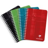 Spiral notebook, 110 x 170 mm, plain